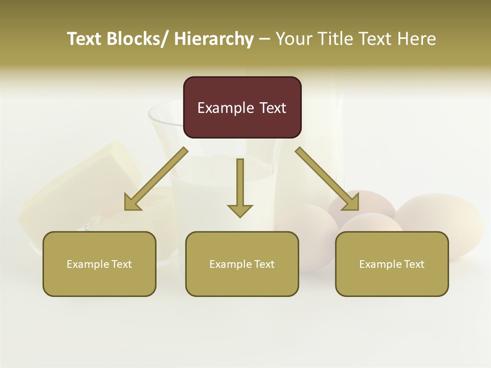 Food Egg Milk PowerPoint Template