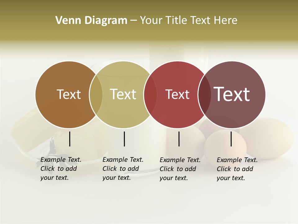 Food Egg Milk PowerPoint Template