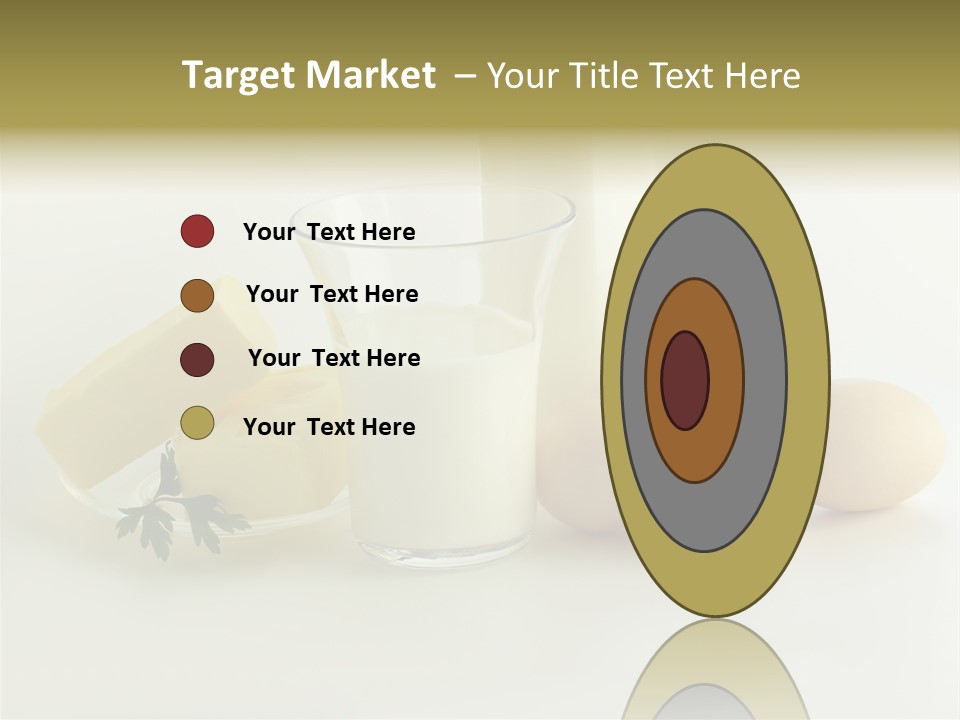 Food Egg Milk PowerPoint Template