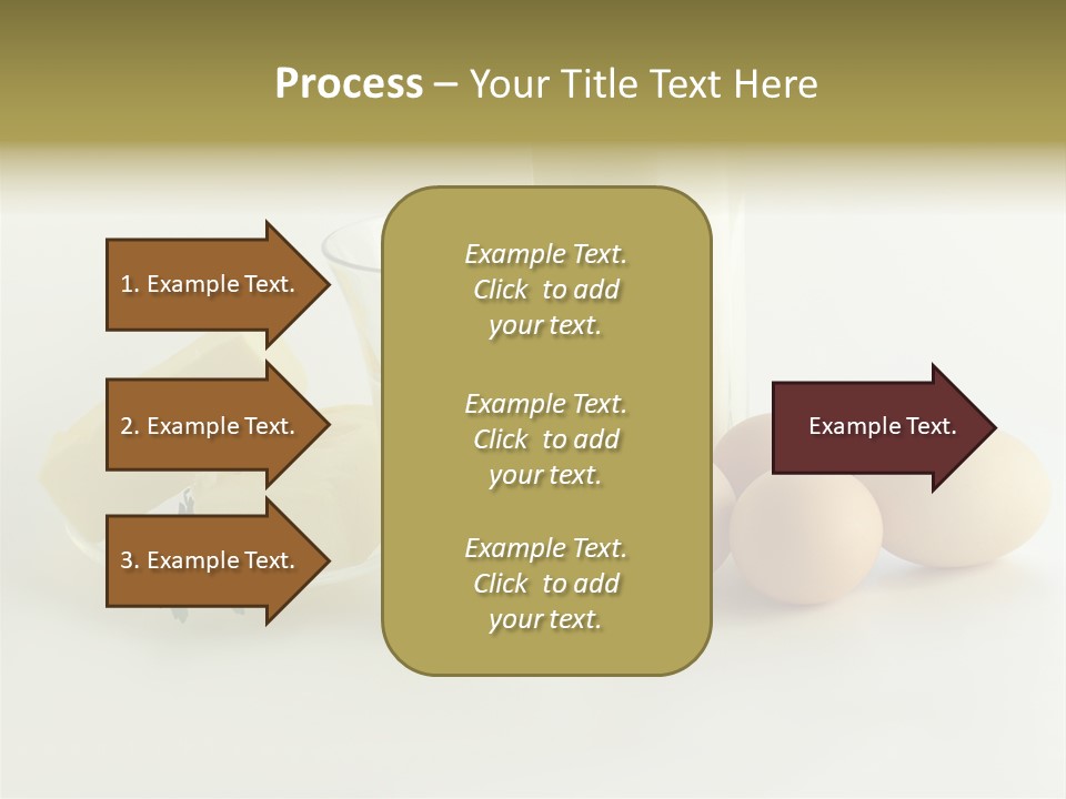 Food Egg Milk PowerPoint Template