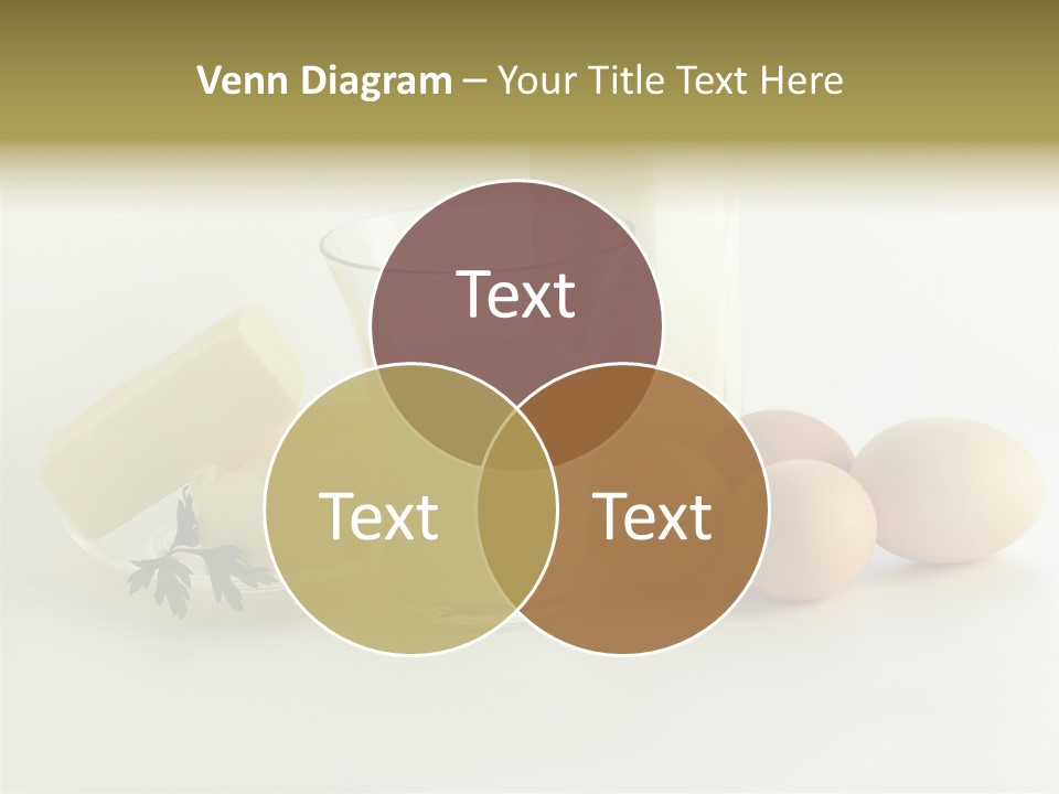 Food Egg Milk PowerPoint Template
