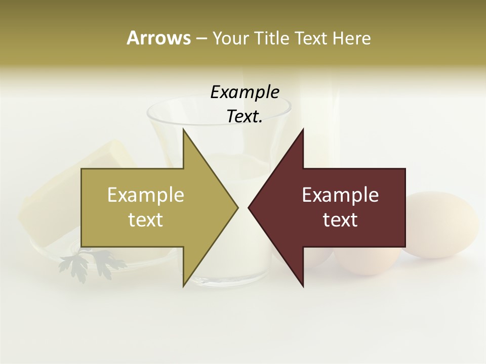 Food Egg Milk PowerPoint Template