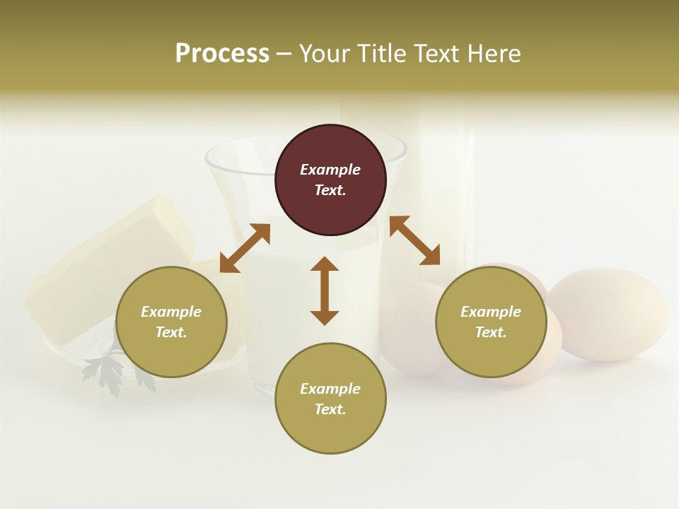 Food Egg Milk PowerPoint Template