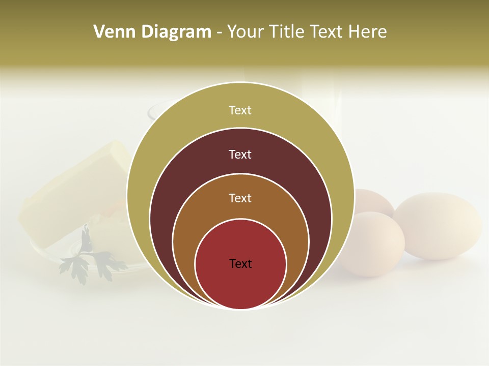 Food Egg Milk PowerPoint Template