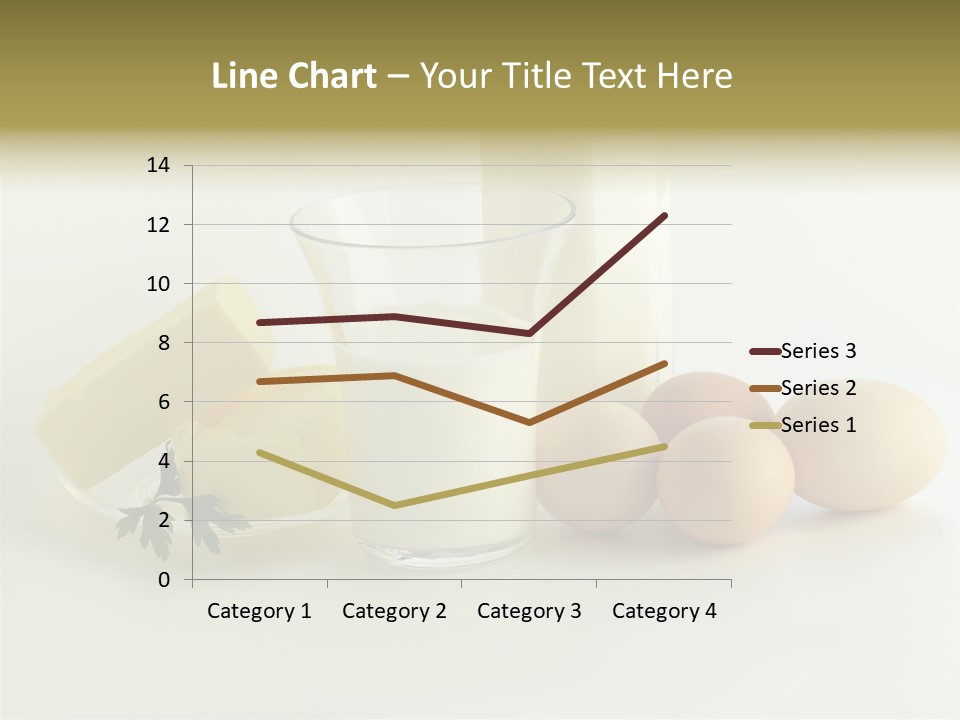 Food Egg Milk PowerPoint Template