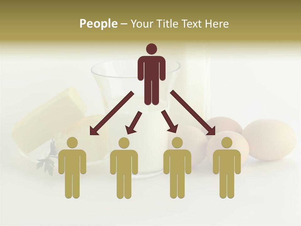 Food Egg Milk PowerPoint Template