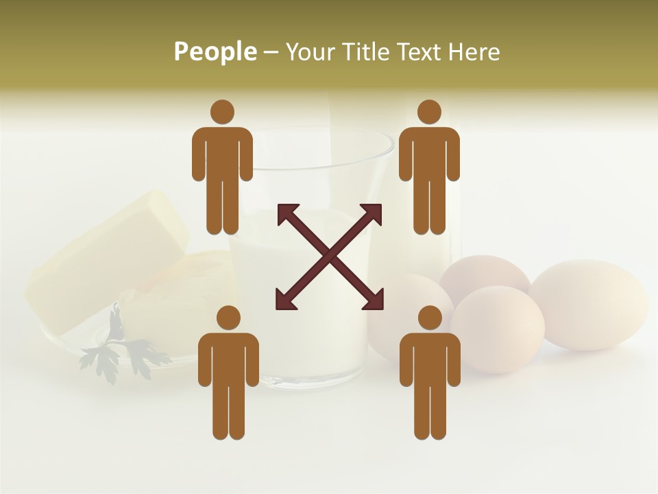 Food Egg Milk PowerPoint Template