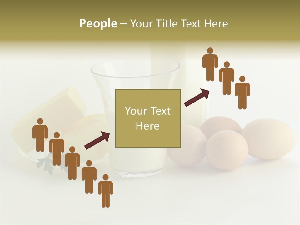 Food Egg Milk PowerPoint Template