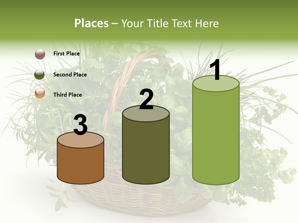 Freshness Eating Garden PowerPoint Template