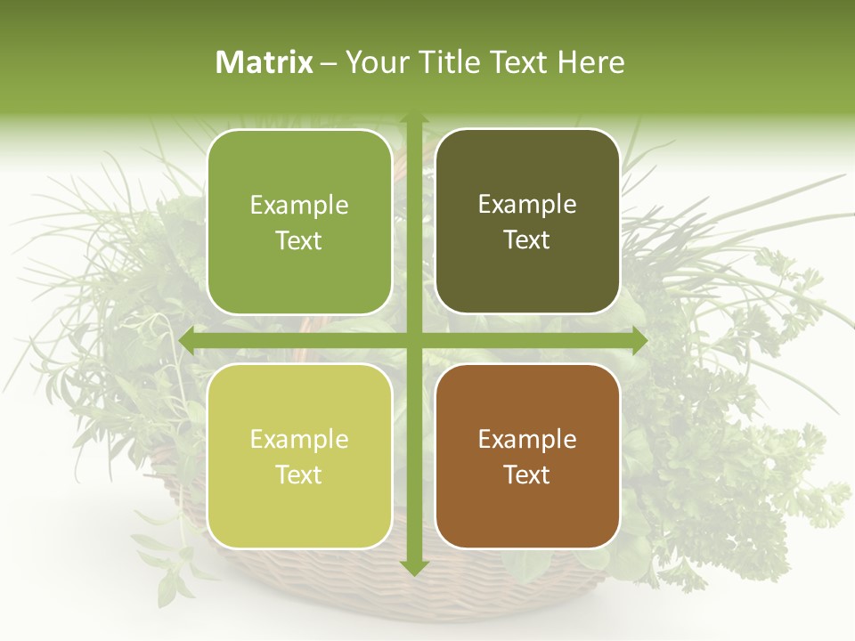 Freshness Eating Garden PowerPoint Template