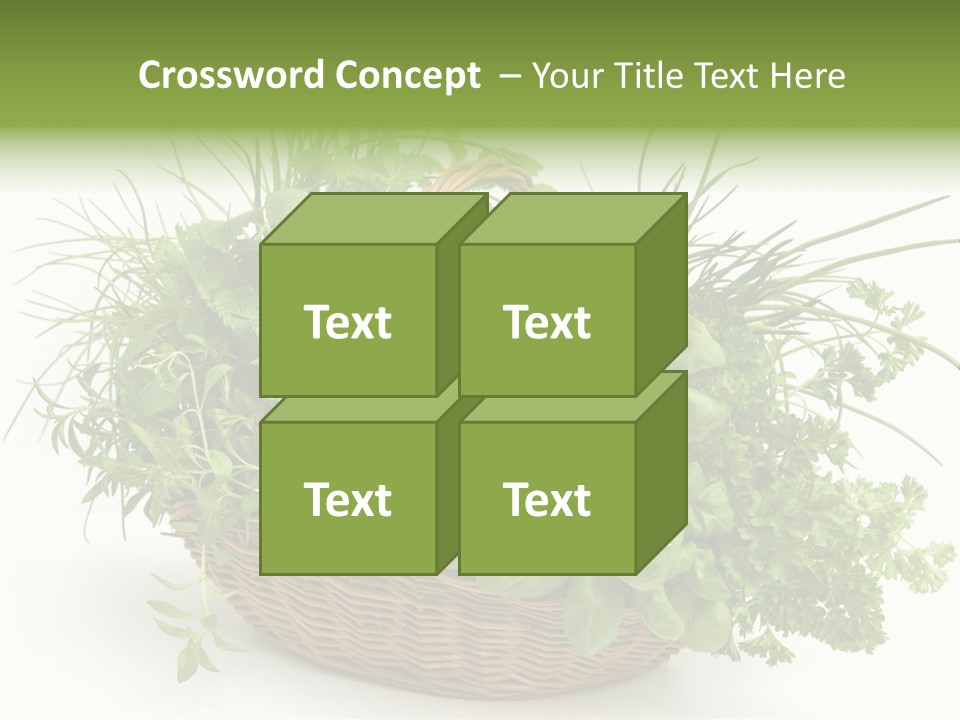 Freshness Eating Garden PowerPoint Template