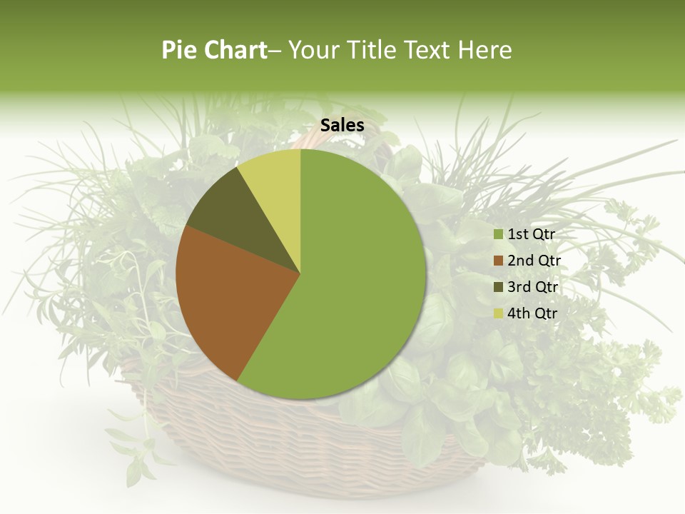 Freshness Eating Garden PowerPoint Template