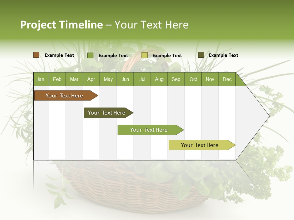 Freshness Eating Garden PowerPoint Template