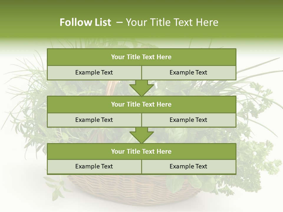 Freshness Eating Garden PowerPoint Template