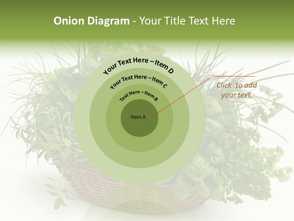 Freshness Eating Garden PowerPoint Template