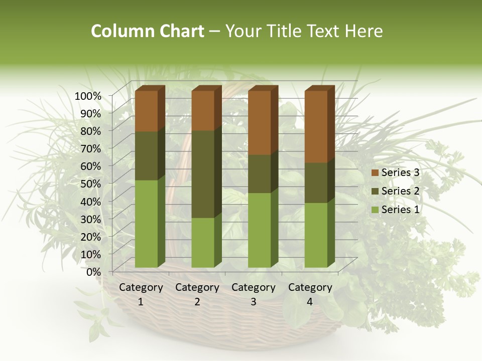 Freshness Eating Garden PowerPoint Template