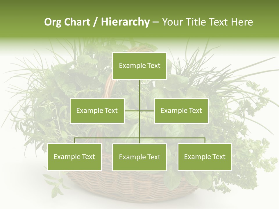 Freshness Eating Garden PowerPoint Template