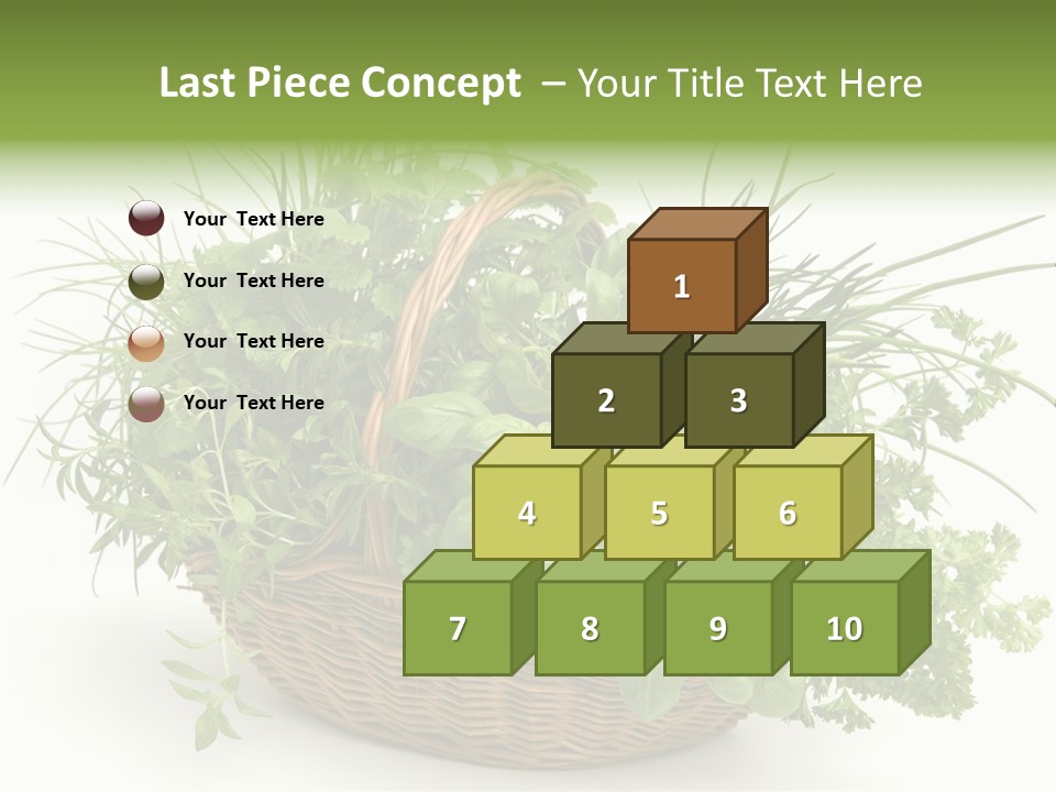 Freshness Eating Garden PowerPoint Template