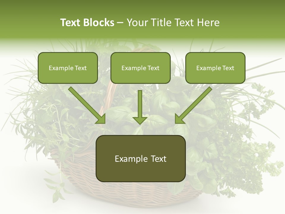 Freshness Eating Garden PowerPoint Template