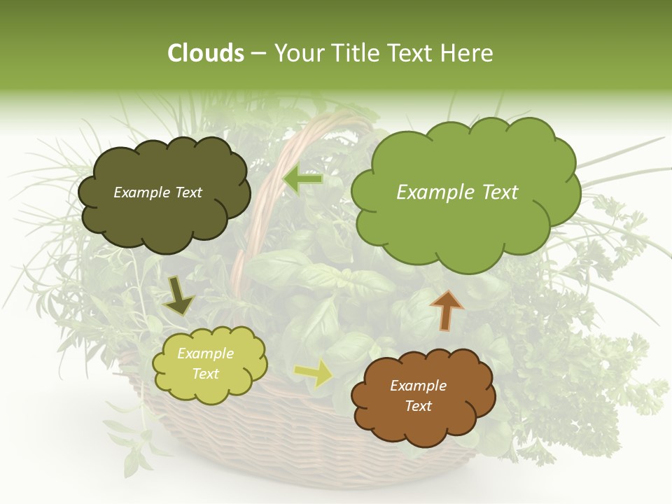 Freshness Eating Garden PowerPoint Template