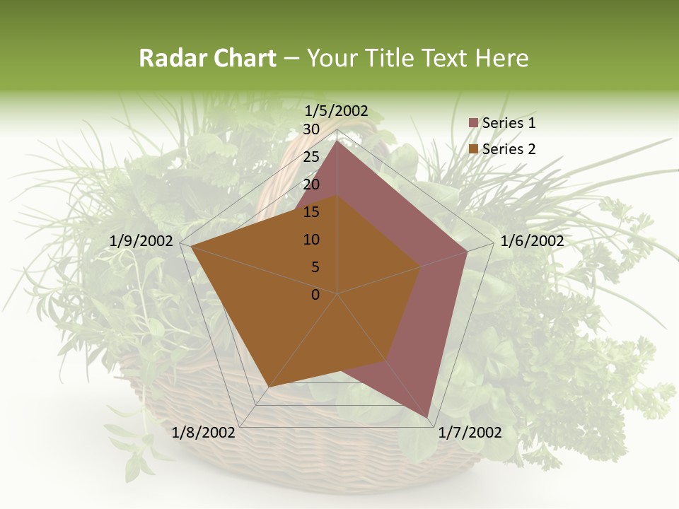 Freshness Eating Garden PowerPoint Template