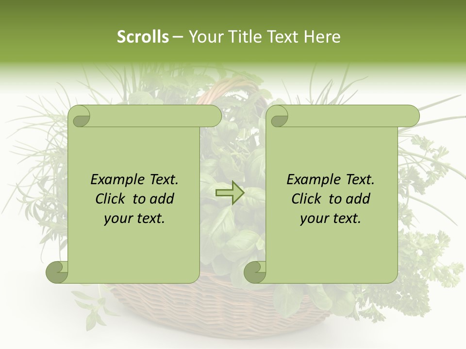 Freshness Eating Garden PowerPoint Template