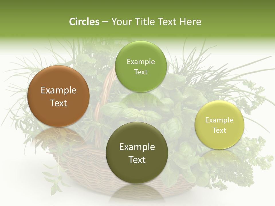 Freshness Eating Garden PowerPoint Template