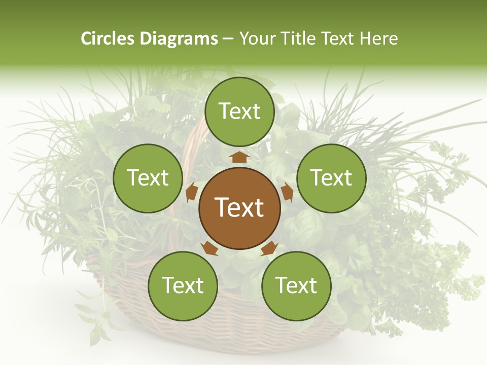 Freshness Eating Garden PowerPoint Template