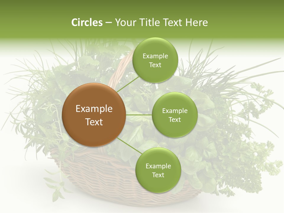 Freshness Eating Garden PowerPoint Template