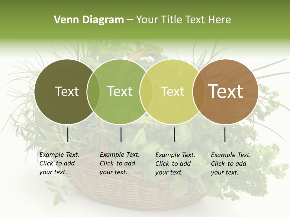 Freshness Eating Garden PowerPoint Template