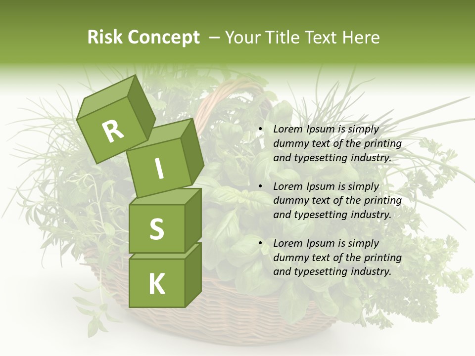 Freshness Eating Garden PowerPoint Template