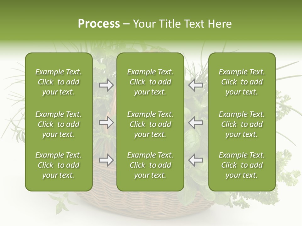 Freshness Eating Garden PowerPoint Template