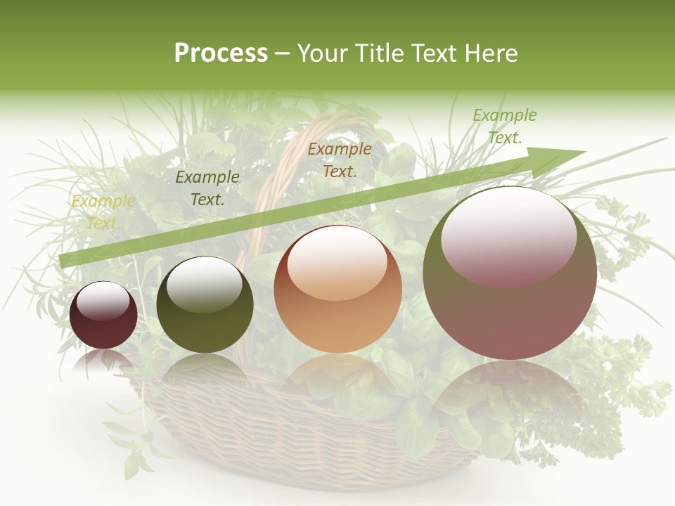 Freshness Eating Garden PowerPoint Template