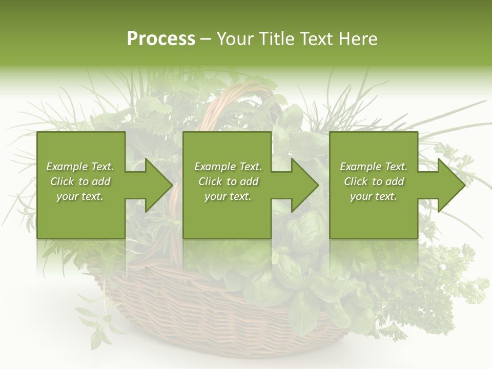 Freshness Eating Garden PowerPoint Template