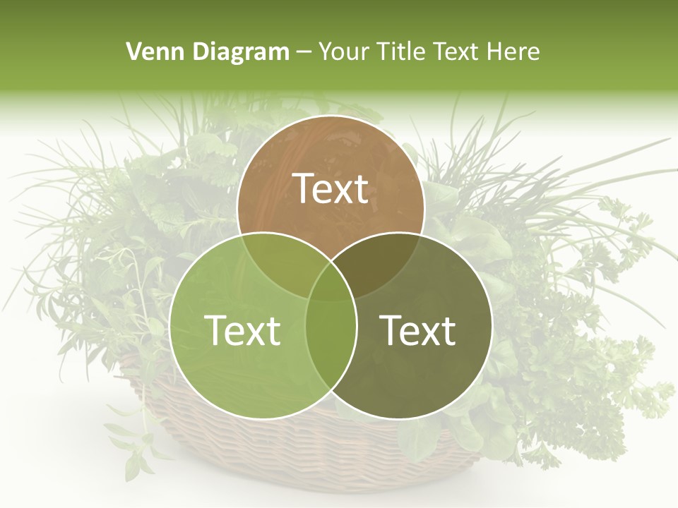 Freshness Eating Garden PowerPoint Template