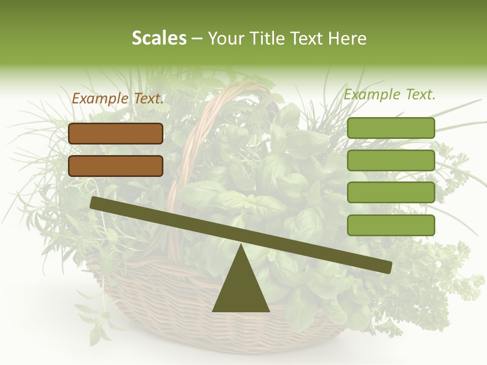 Freshness Eating Garden PowerPoint Template
