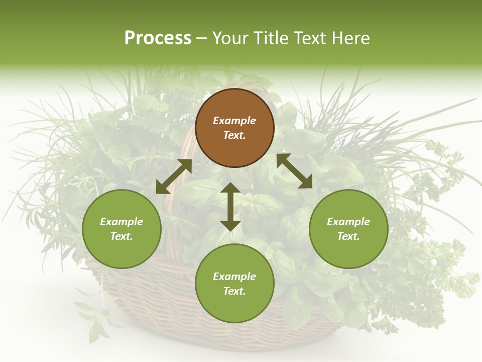 Freshness Eating Garden PowerPoint Template