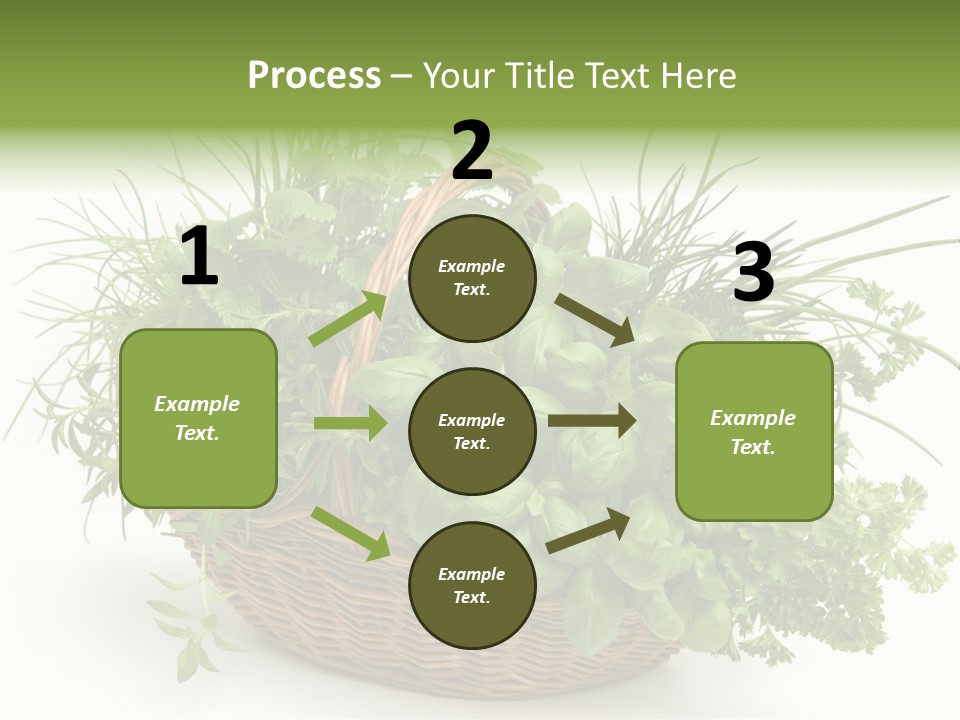 Freshness Eating Garden PowerPoint Template