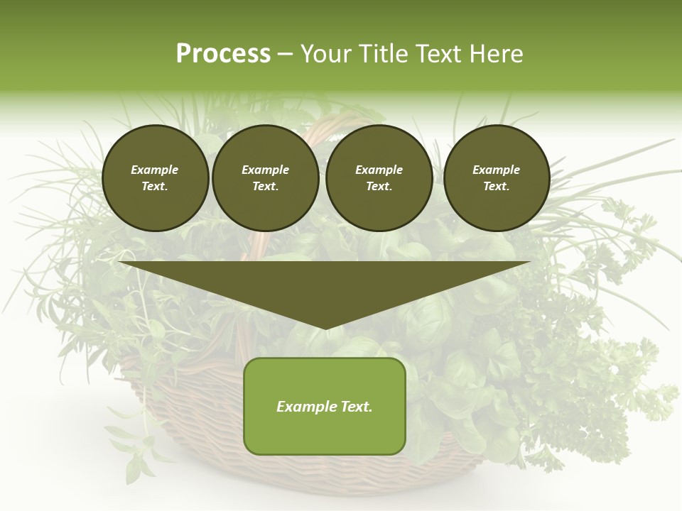 Freshness Eating Garden PowerPoint Template