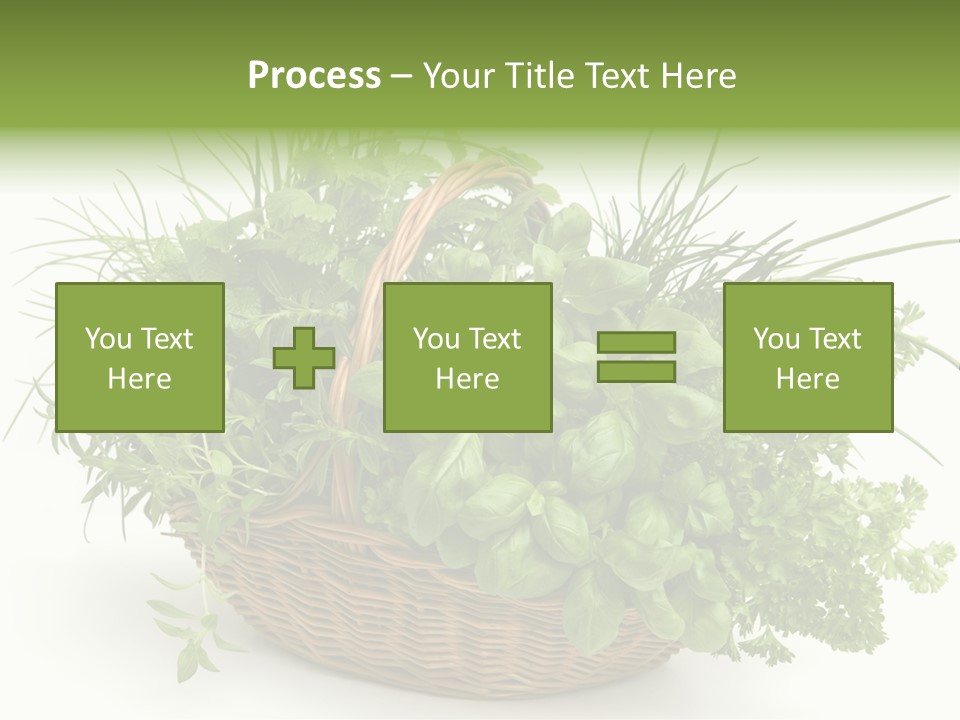 Freshness Eating Garden PowerPoint Template