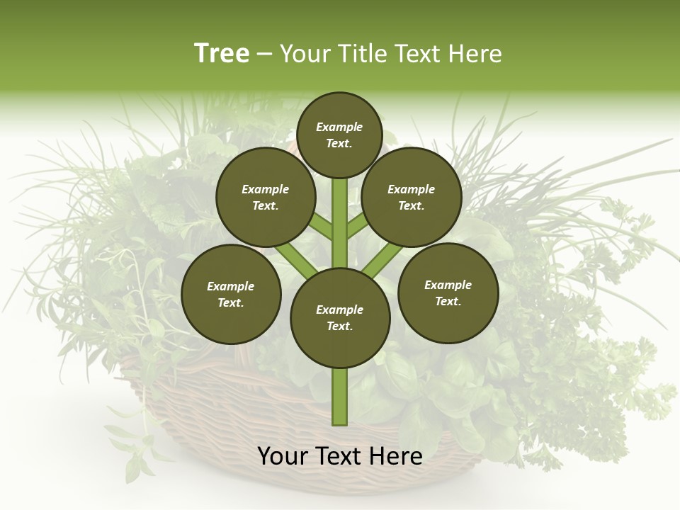 Freshness Eating Garden PowerPoint Template