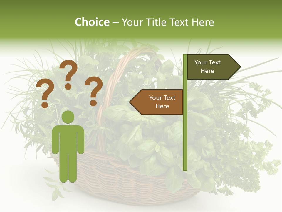 Freshness Eating Garden PowerPoint Template