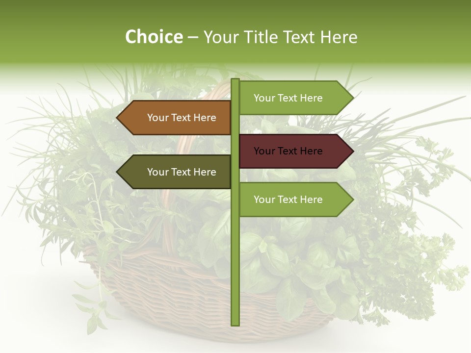 Freshness Eating Garden PowerPoint Template