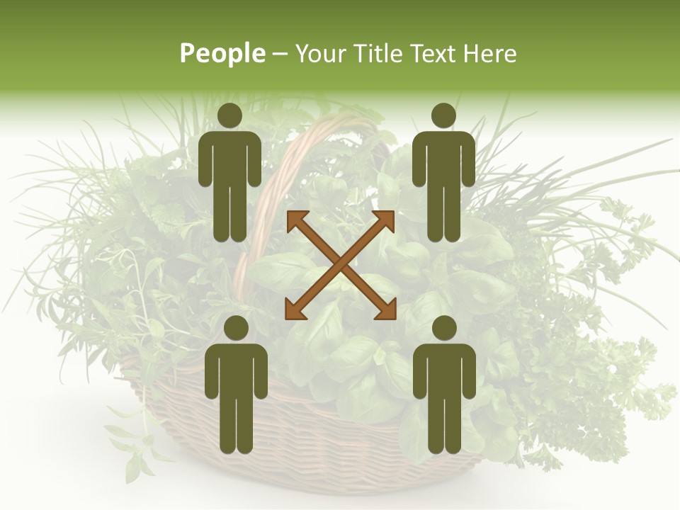 Freshness Eating Garden PowerPoint Template