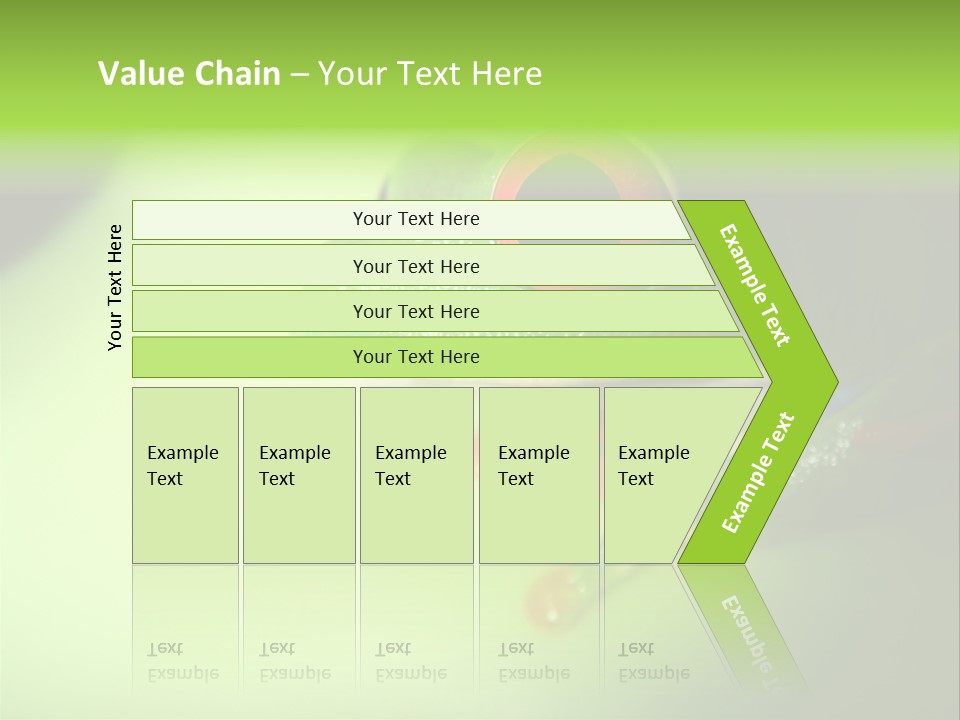 Wildlife Tree Frog Isolated On White PowerPoint Template