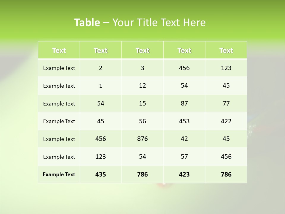 Wildlife Tree Frog Isolated On White PowerPoint Template