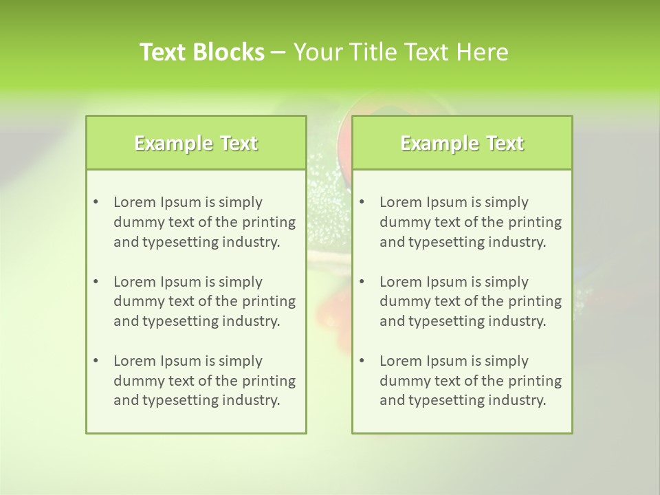 Wildlife Tree Frog Isolated On White PowerPoint Template