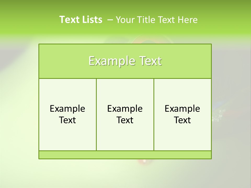 Wildlife Tree Frog Isolated On White PowerPoint Template