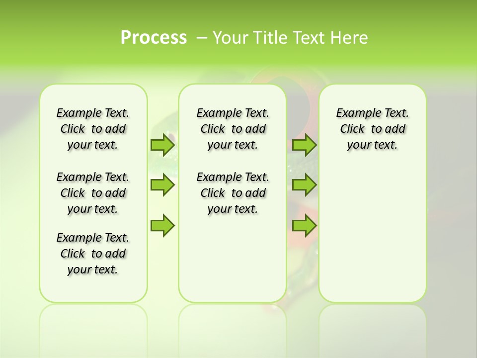 Wildlife Tree Frog Isolated On White PowerPoint Template