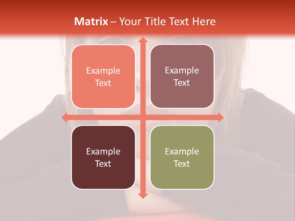 Knowledge Studying Smile PowerPoint Template